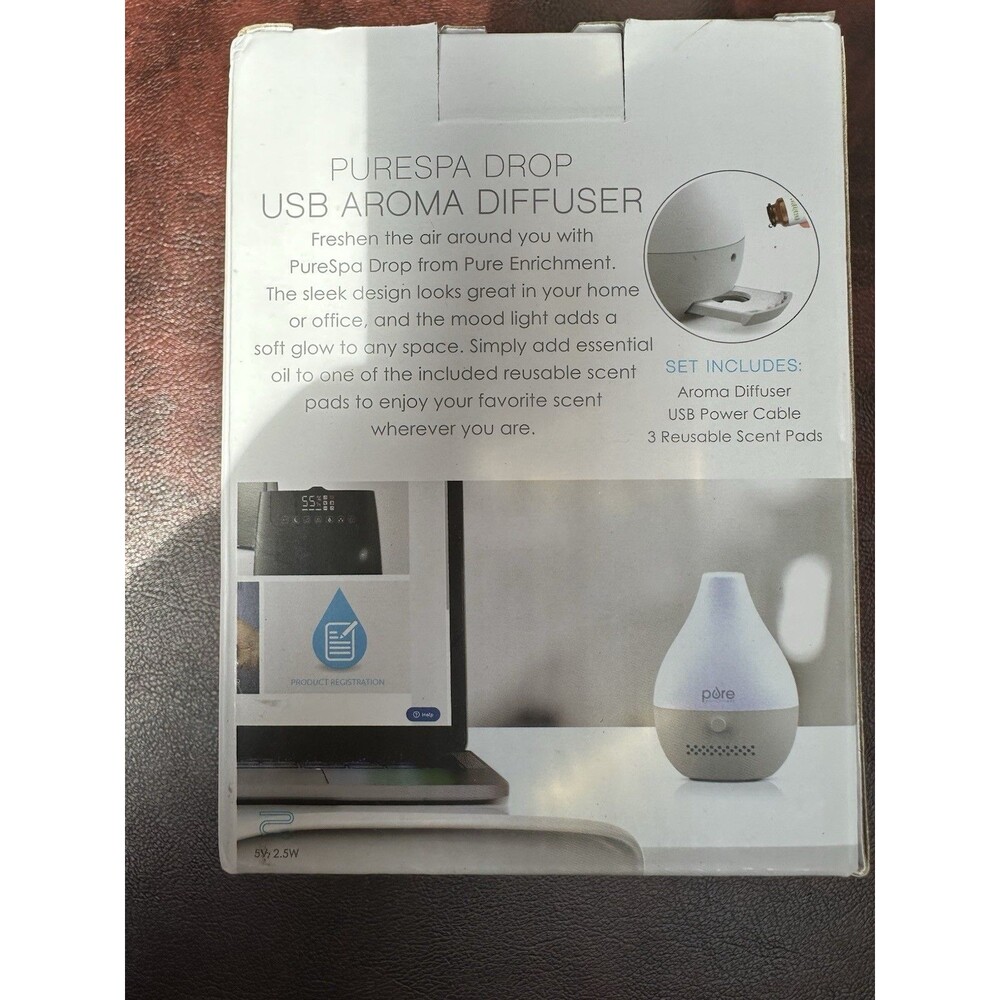 NEW Diffuser PURE Mini for Desk Bathroom Bathroom Office